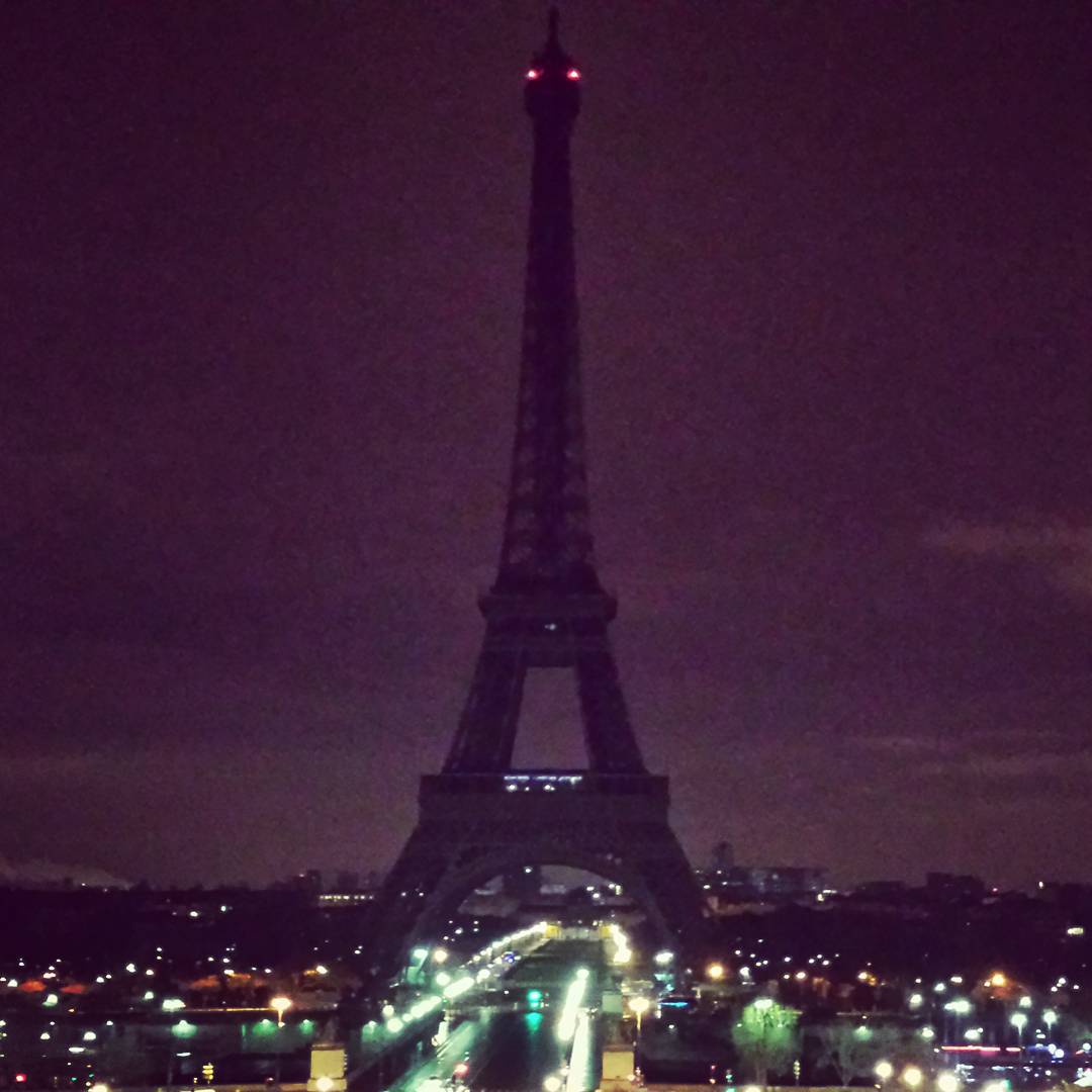 Photo de Paris endormie